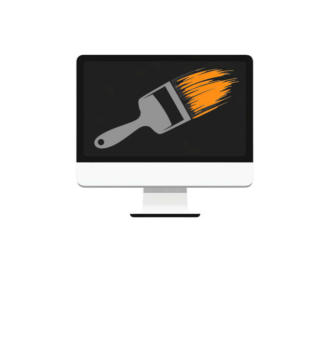 design-whiz lgoo white text
